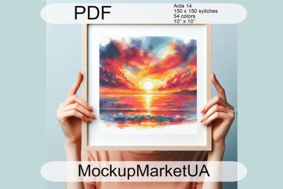 Captivating Sunset Cross Stitch Patterns PDF