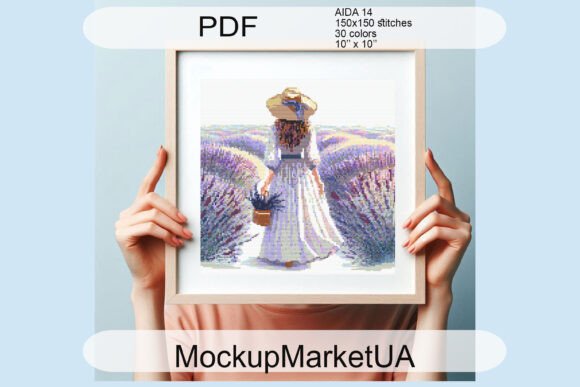 Charming Modern Girl Cross Stitch Patterns PDF