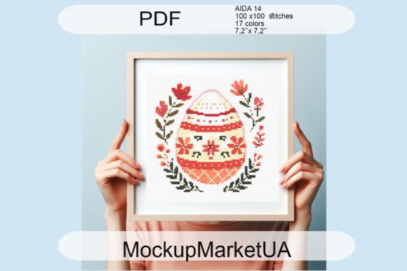 Easter Egg Cross Stitch Patterns for Spring