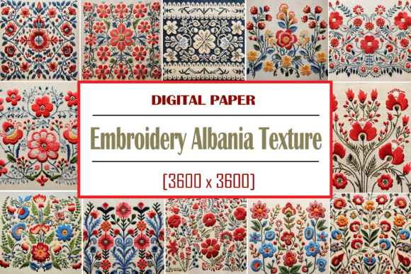 Exploring Embroidery Albania Texture for Personalized Gifts