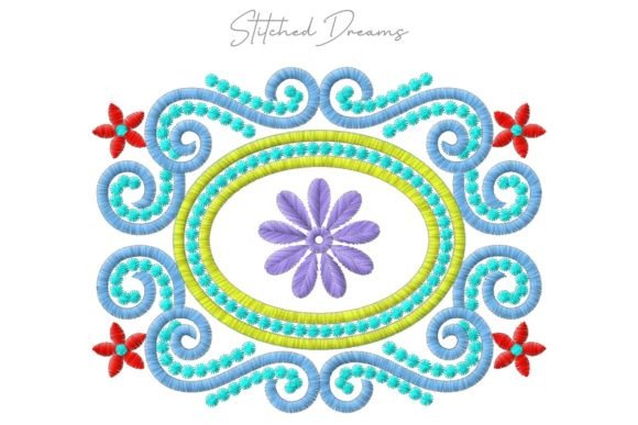 Floral Fusion Embroidery: A Versatile Design Collection