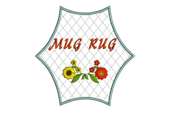 Floral Mug Rug: A Charming Addition for Holiday Gifts