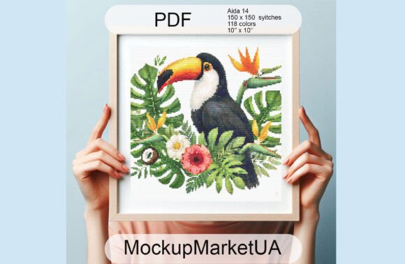 Tucan Cross Stitch Patterns PDF: A Charming Addition
