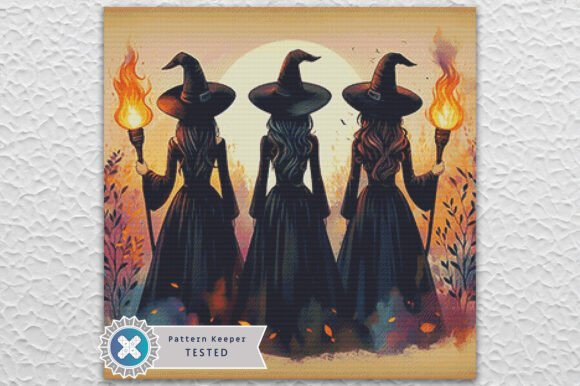 Witches Coven Cross Stitch Pattern Review